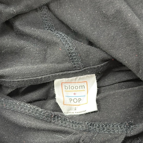 Outer Banks Black Hoodie with Rainbow Stripes - Picture 5 of 6